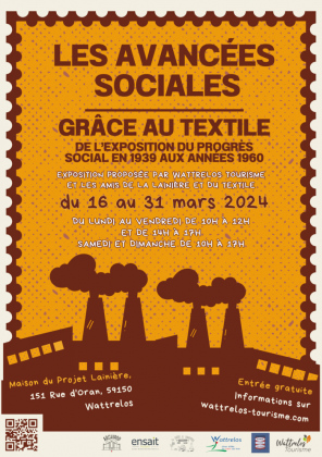 Exposition "Les avancées sociales grâce au textile"