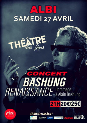 Hommage Live Alain Bashung - Théâtre des Lices