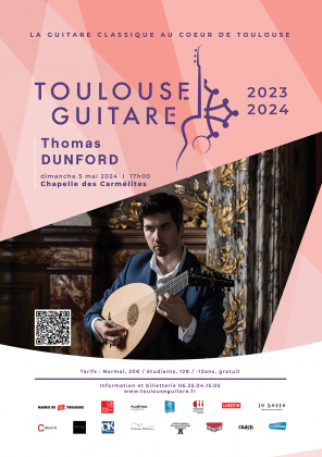 Thomas Dunford  - Concert de LUTH - TOULOUSE GUITARE