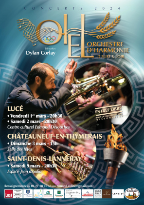 CONCERT Orchestre d'Harmonie d'Eure et Loir (Châteauneuf en Thymerais)