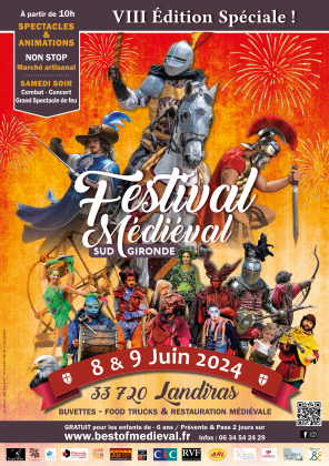 8ème édition Festival Médiéval Sud Gironde