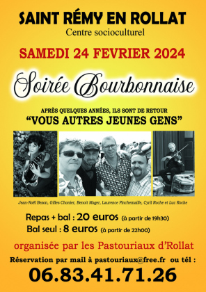 Soirée Bourbonnaise 2024