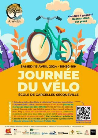Fête du Vélo : Stand d'infos vélo et de marquage Bicycode gratuit