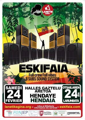 Concert - Eskifaia, soirée Sound System