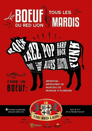 Le bœuf du Red Lion