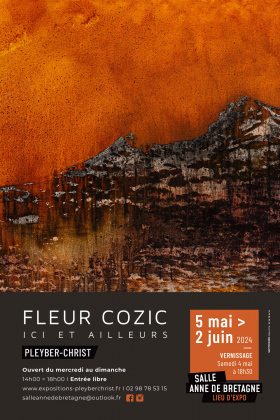 Fleur Cozic : "Ici et ailleurs" - expo de peinture