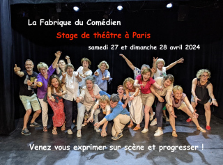 Stage théâtre impro Paris avril