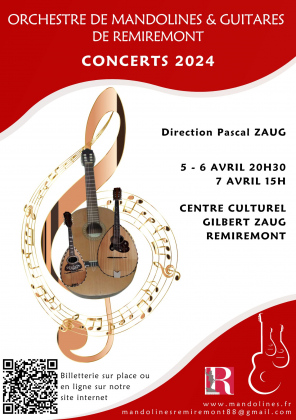 Concerts de l'orchestre de mandolines et guitares de Remiremont