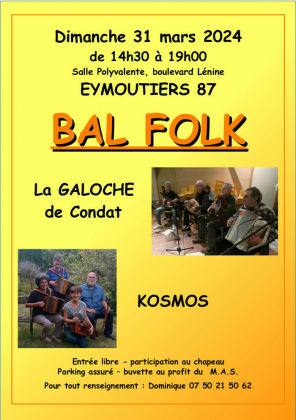 Bal Folk à Eymoutiers