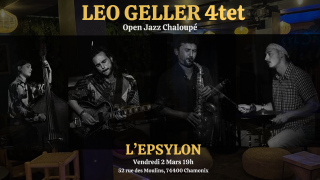 Concert Jazz - Leo Geller 4tet - L'Epsylon