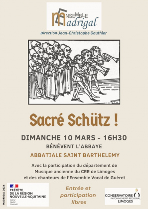 Concert de Musique Ancienne : Sacré Schütz