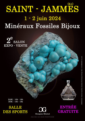 2e SALON MInéraux Fossiles Bijoux