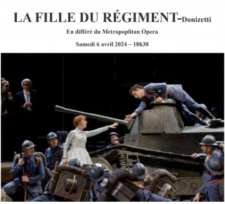 Metropolitan Opéra Live : La fille du régiment