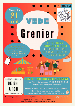 Vide-grenier de l'APE Saint Pierre