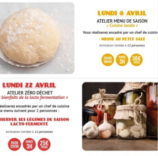 Ateliers cuisine Labastide-Murat