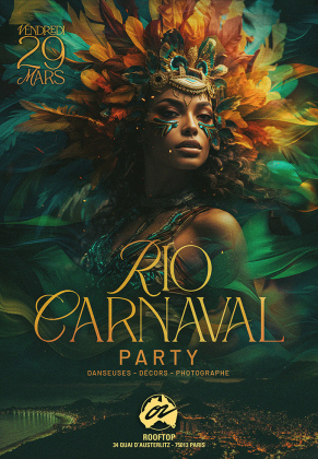 Rio Carnaval Party w/ Siwo @ Café Oz Rooftop