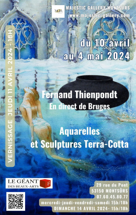 Exposition de Fernand Thienpondt - Aquarelles et sculptures