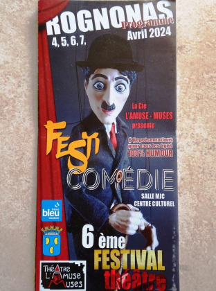 Festicomédie- Rognonas- 6ième édition-festiva de théâtre  4 /7 avril -