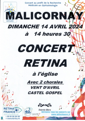 Concert pour rétina