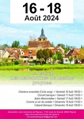 Festival "Les Rencontres de Rignac"