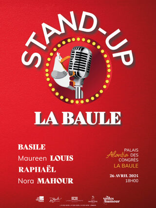 Stand up : plateau découvertes à La Baule - Les voiles de l'humour