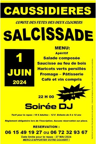 Salcissade à Caussidières le 1er juin