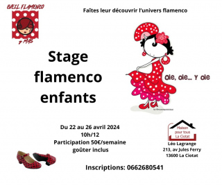 Stage flamenco enfants