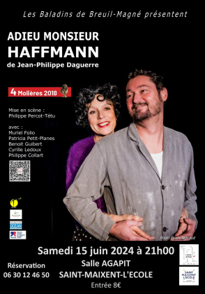 Théâtre "Adieu Monsieur Haffmann" de Jean-Philippe Daguerre