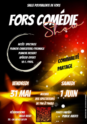 Fors Comédie show