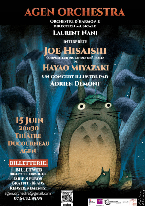 L'univers de Miyazaki par AGEN ORCHESTRA et Adrien DEMONT