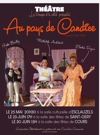 Théâtre à Saint-Géry: "Au pays de Candice"