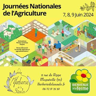 Participez aux Journées nationales de l'agriculture à l'Herberie de la Saulx !