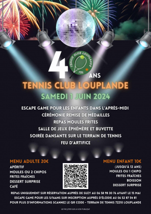 40 ans du tennis club de louplande