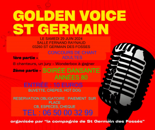 Golden Voice St Germain 2024