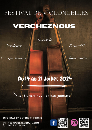 Stage de violoncelles VERCHEZNOUS