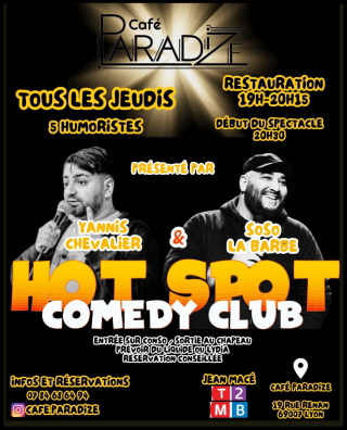 STAND UP Plateau d'humoristes
