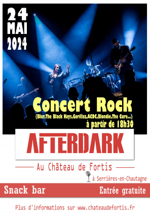 Concert rock au Château de Fortis