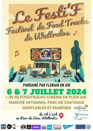 Festi'F Festival de Food trucks de Wattrelos