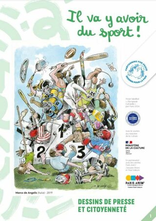 Exposition "Il va y avoir du sport!" par Cartooning for Peace