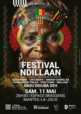 CONCERTS - WORLD MUSIC - FESTIVAL NDILLAAN - 2024
Découvrez le festival NDILLAAN