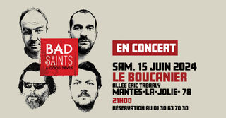 Bad Saints en concert au Boucanier
