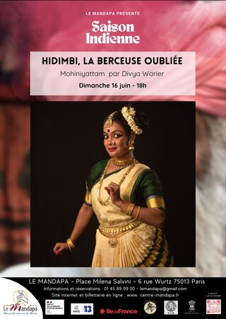 Hidimbi, la berceuse oubliée - Danse indienne Mohiniyattam