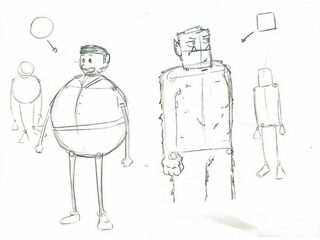 Animation "Découverte du character design" et conception d'un personnage dessiné