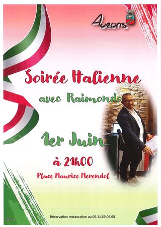Soirée italienne avec Raimondo - Concert