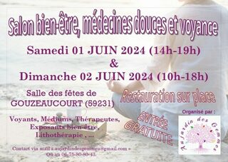 🌿 Salon Bien-être, Médecines Douces et Voyance 🌟
