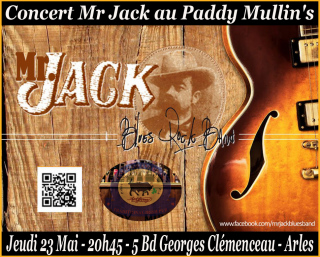 Mr Jack en concert au Paddy Mullin's