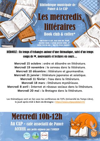 Mercredi littéraire : littérature et gourmandise