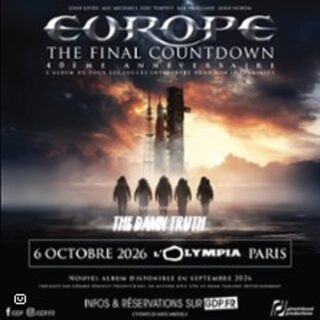 Europe - The Final Countdown 40ème Anniversaire