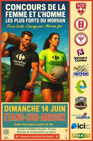 Concours de la femme et de l'homme les plus forts du Morvan