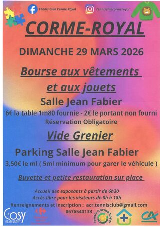 Bourse aux vêtements et aux jouets - Vide-grenier